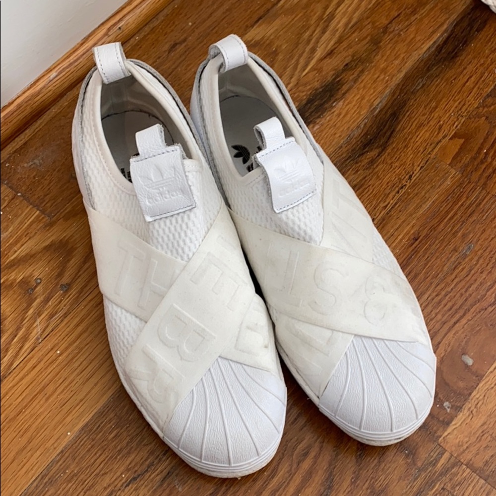 Adidas slip ons